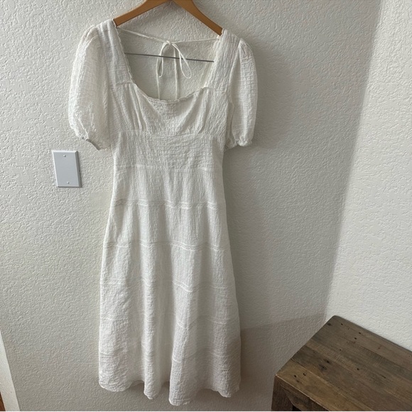 Reformation Zooey Dress White size 2 - Picture 5 of 10